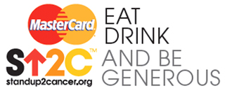 MasterCard Introduces the ‘Eat, Drink and Be Generous’ Campaign to Benefit Stand Up To Cancer